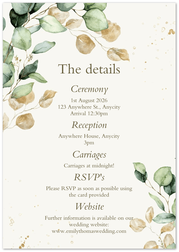 Rustic Charm Wedding Invitations - Sample - Wed Collective